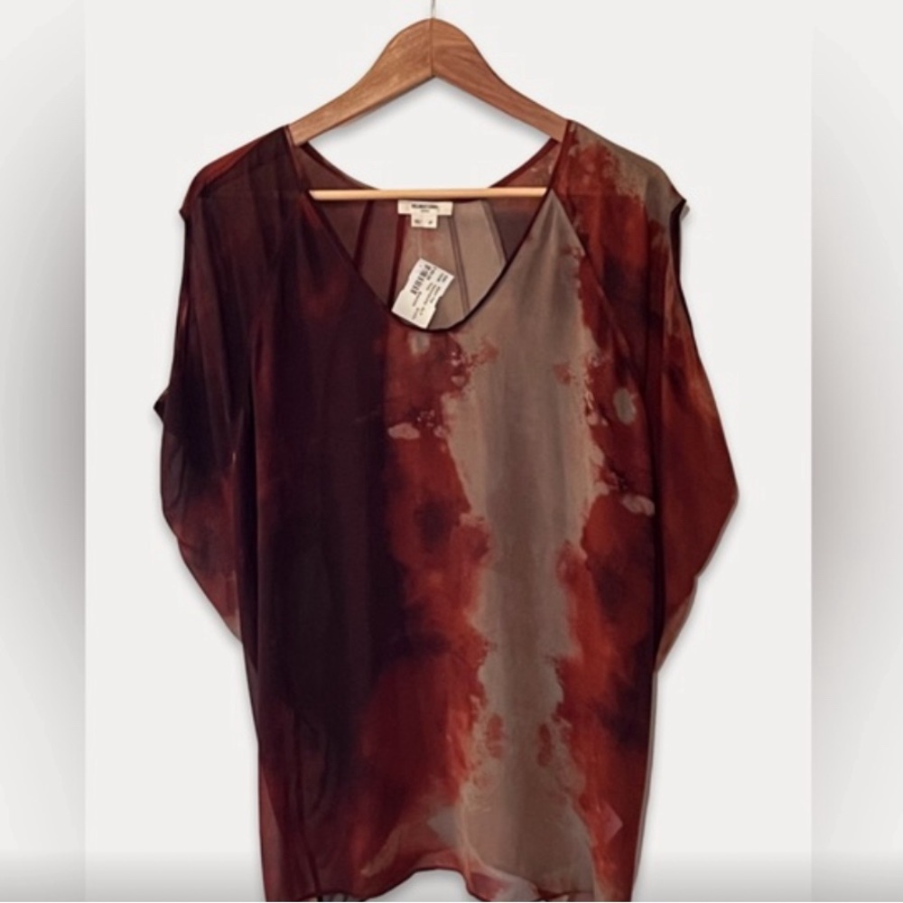 Helmut Lang sheer top P Small